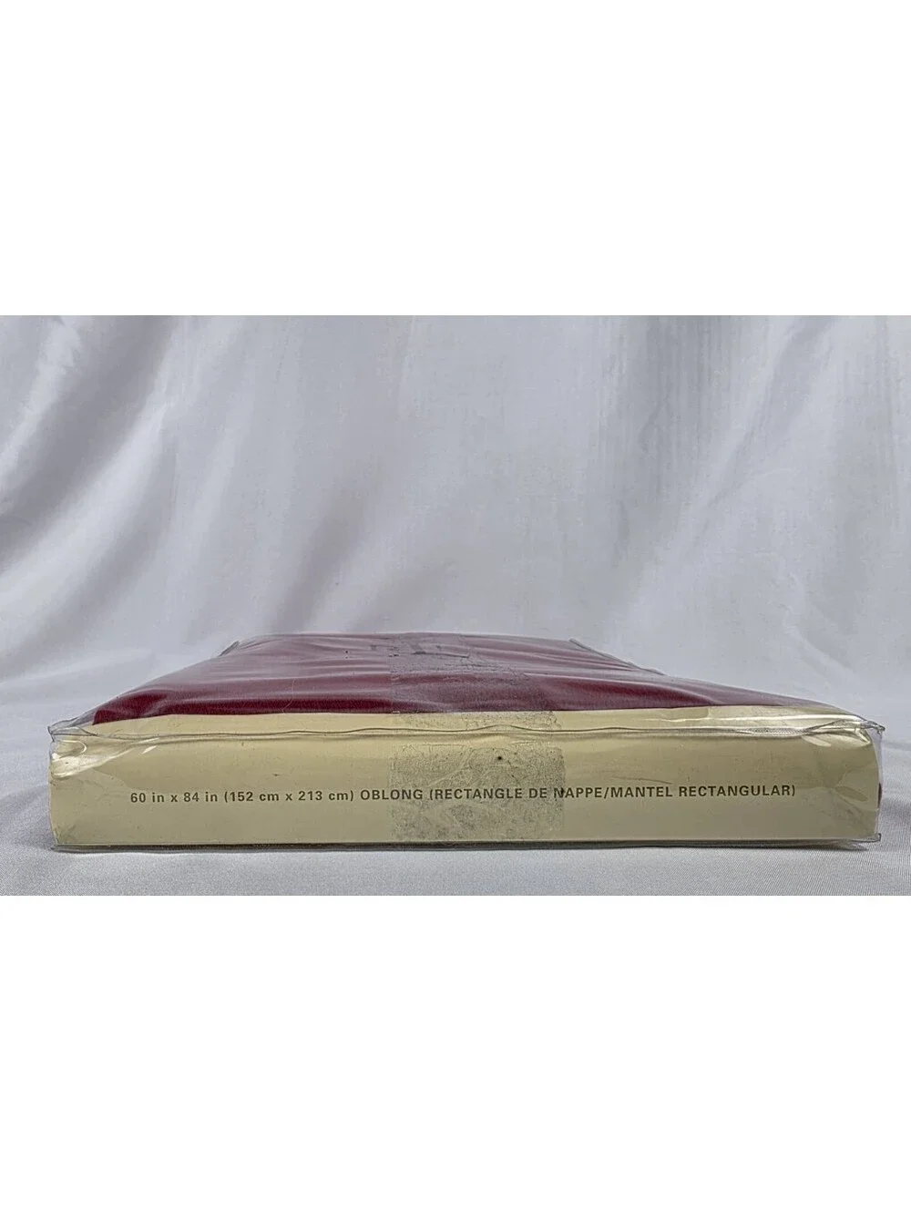Ralph Lauren WAITSFIELD Red Geometric OBLONG Tablecloth 60 x 84